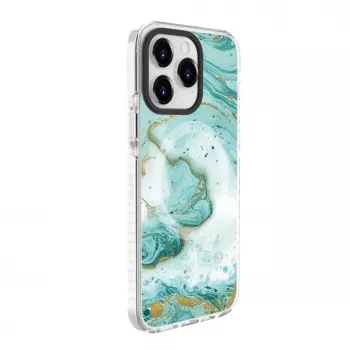 Evelatus Apple iPhone 15 Pro PC+TPU futrola s MagSafe – plavi mramor
