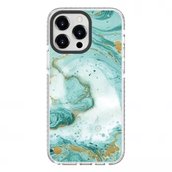 Evelatus Apple iPhone 15 Pro PC+TPU futrola s MagSafe – plavi mramor
