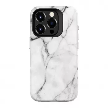 Evelatus Armor futrola za Apple iPhone 15 Pro – TPU+PC hibrid, mramor bijeli custom print