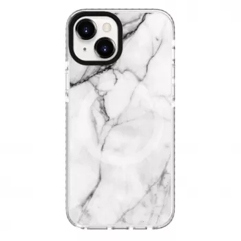 Evelatus Apple iPhone 15 PC+TPU futrola s MagSafe mramor bijeli