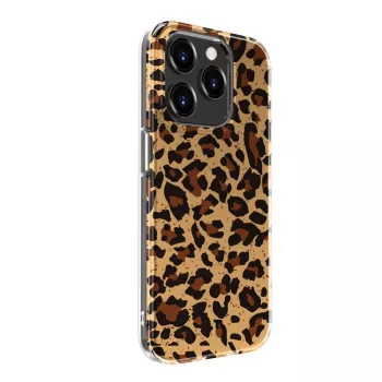 Evelatus Apple iPhone 15 Pro polikarbonatna futrola leopard uzorak