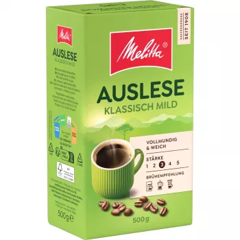 Melitta Auslese Klassisch-Mild mljevena kava, 500 g