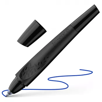 Schneider Breeze roller olovka, crno kućište, plava tinta, 0,6 mm