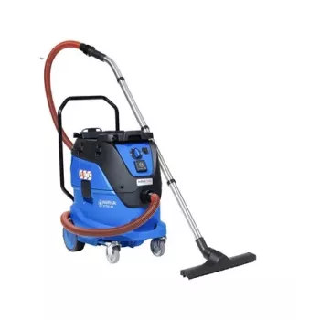 Nilfisk ATTIX 44-2L usisavač za mokro i suho usisavanje, 42 L, 1200 W, Push&Clean, crno-plavi