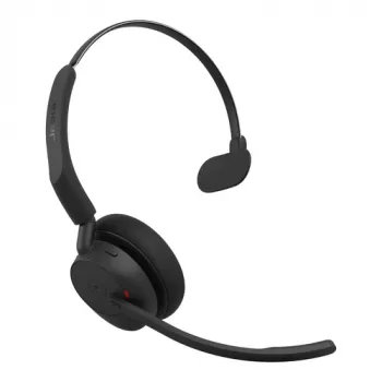 Jabra Evolve3 45 MS Mono Link 390C on-ear slušalice s mikrofonom i stanicom za punjenje, crne