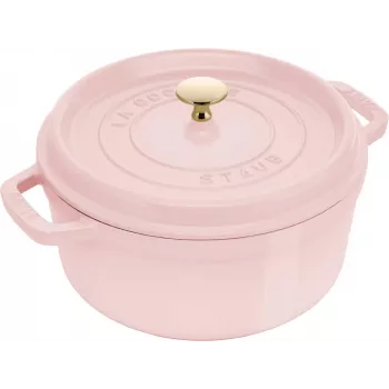 STAUB La Cocotte okrugla kokota od lijevanog željeza 5,2L, Blossom Pink