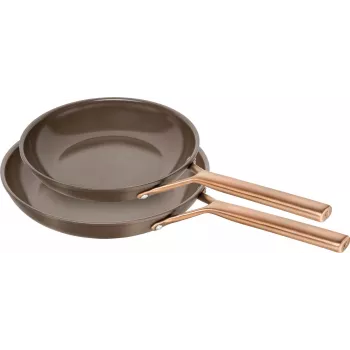 ZWILLING Milano set tava za prženje 2 kom, smeđe, 20cm i 28cm