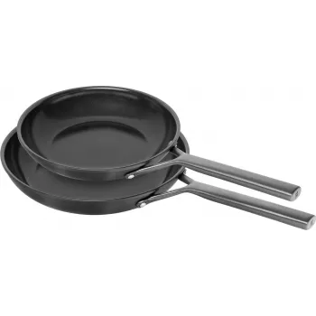 ZWILLING MILANO set tava za prženje, 2 komada, 20cm i 28cm, nehrđajući čelik s neprianjajućom prevlakom