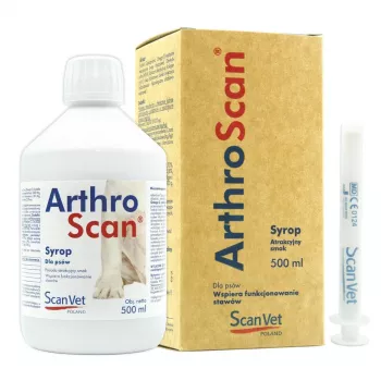 SCANVET ArthroScan Syrup - Joint Supplement for Dogs - 500ml