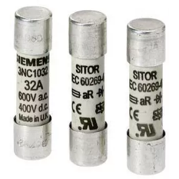 Siemens cilindrični uložak osigurača 16A 600V AC gG 10x38mm 3NC1016