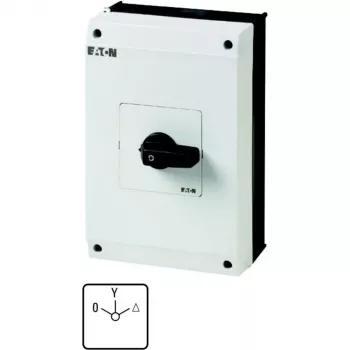 Eaton 207234 T5B-4-8410/I4 prekidač zvijezda-trokut u kućištu, 63 A, 0-Y-Δ, IP65