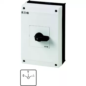 Eaton 207234 T5B-4-8410/I4 prekidač zvijezda-trokut u kućištu, 63 A, 0-Y-Δ, IP65