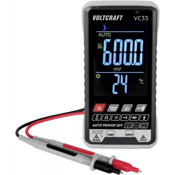 VOLTCRAFT VC33 ručni multimetar, kalibriran (ISO), digitalni zaslon 5999 Counts VC-13948585