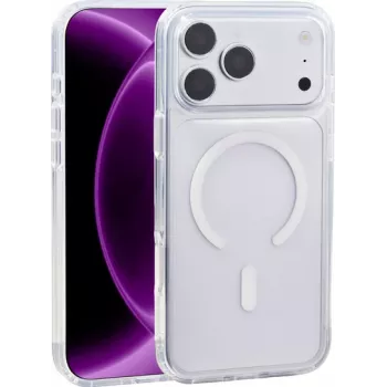 Renkforce iPhone 18 Pro Max Back Cover Transparent MagSafe Compatible RF-7576224