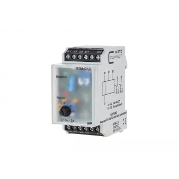METZ CONNECT 11027613 višenamjenski vremenski relej, 24V AC/DC, 2W, 1 CO, 0,05s-100h, za DIN tračnicu