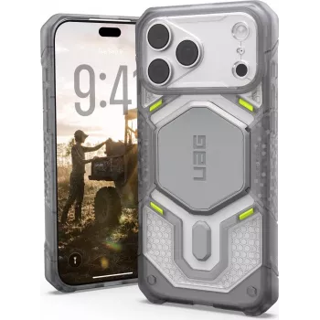 UAG Urban Armor Gear Monarch Pro MagSafe maska Limited VEIL Collection za Apple iPhone 18 Pro Max/17 Pro Max - Ice Transparent 114568114381