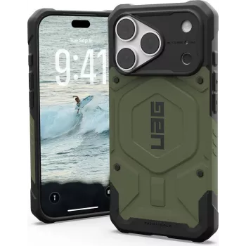 UAG Urban Armor Gear Pathfinder MagSafe maska za Apple iPhone 18 Pro/17 Pro - Olive Drab 114583117272