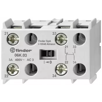 Finder pomoćni kontakt modul za 6K.04 seriju nadzornih releja (06K.03)