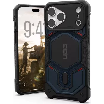 UAG Urban Armor Gear Monarch Pro MagSafe futrola za Apple iPhone 18 Pro Max/17 Pro Max - Kevlar Mallard (plava) 114568113955