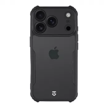 Tactical stražnja maska Quantum Stealth iPhone 18 Pro prozirna/crna