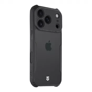Tactical stražnja maska Quantum Stealth iPhone 18 Pro prozirna/crna