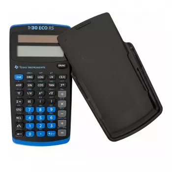 Texas Instruments TI-30 ECO RS znanstveni kalkulator crno-plavi