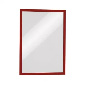 DURABLE DURAFRAME MAGNETIC A3 crveni 5-Pack magnetski okvir za prezentaciju