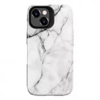Evelatus Apple iPhone 15 Plus Armor maskica TPU+PC, mramor bijela