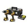 DEWALT 18V XR DCD800 DCF850 dvostruki set s 2x 1,7Ah Powerstack baterijama