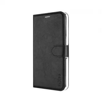 FIXED Opus Book Case maska za Xiaomi Redmi 15 4G/5G – umjetna koža, crna