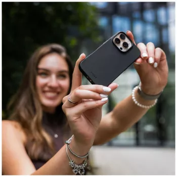 Fixed ReStory stražnja maska za Apple iPhone 16e, TPU, crna
