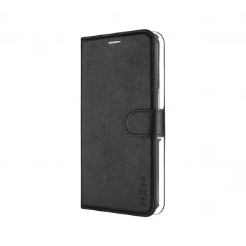 Fixed Opus Book Case maska za Xiaomi Redmi Note 15 Pro 5G - koža, crna