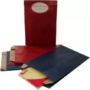 AGIPA crvena darovna vrećica od kraft papira 180 x 350 mm, 50 g/m², 1 kom 101652