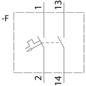 Siemens 5SY17104 SENTRON 1-polni MCB, 10 A, C karakteristika, 72 V DC, 10 kA, plombiran