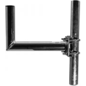 TELEVES MAL35HV aluminijski nosač jarbola 35 cm, horizontalna/vertikalna montaža za jarbole do 60 mm