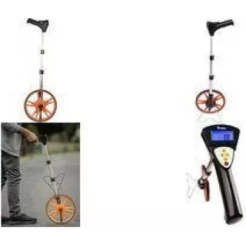 Bradas digitalni mjerni kotač s teleskopskom ručkom i torbicom, kotač 318 mm, osvijetljeni LCD, DIY-MW10-D/CB