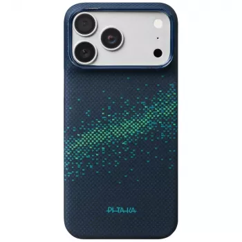 PITAKA Edge Milky Way Galaxy 2.0 maska za iPhone 18 Pro Max / 17 Pro Max - Nearfield Blue