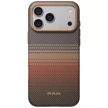 PITAKA Summa maska za iPhone 18 Pro Max / 17 Pro Max – Sunset aramidna vlakna MagSafe maska za mobitel