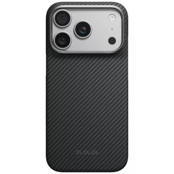PITAKA Edge maska za iPhone 18 Pro / 17 Pro – crno-siva