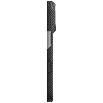 PITAKA Edge maska za iPhone 18 Pro / 17 Pro – crno-siva
