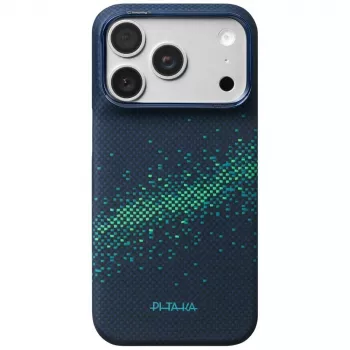 PITAKA Edge Milky Way Galaxy 2.0 maska za iPhone 18 Pro / 17 Pro - Nearfield Blue