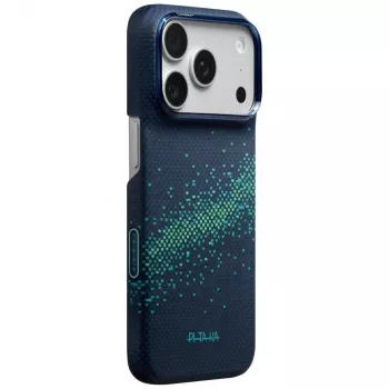 PITAKA Edge Milky Way Galaxy 2.0 maska za iPhone 18 Pro / 17 Pro - Nearfield Blue