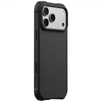 PITAKA Cairn maska za iPhone 18 Pro Max / 17 Pro Max crno-siva