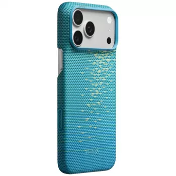 PITAKA Edge maska MagSafe za iPhone 18 Pro Max / 17 Pro Max - Lucid Blue