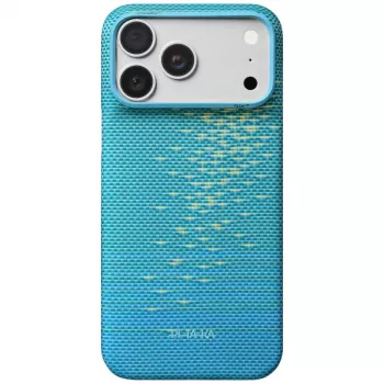 PITAKA Edge maska MagSafe za iPhone 18 Pro Max / 17 Pro Max - Lucid Blue