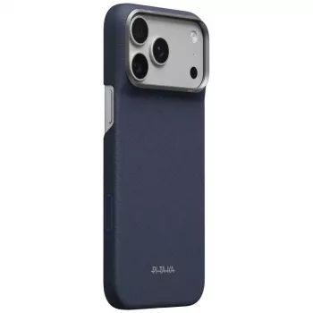 PITAKA Edge Case PTKWeaving-Sapphire MagSafe za iPhone 18 Pro Max / 17 Pro Max plava