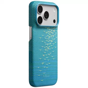 PITAKA Edge futrola MagSafe za iPhone 18 Pro / 17 Pro – Lucid Blue
