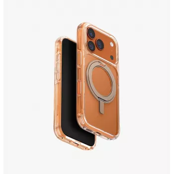 UNIQ Swivix maskica za iPhone 17 Pro s okretnim stalkom 360°, prozirna
