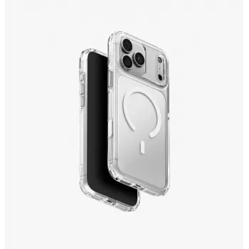 UNIQ LifePro Xtreme Magclick prozirna maskica za bežično punjenje za iPhone 18 Pro Max / 17 Pro Max
