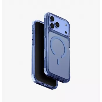 UNIQ Combat maskica za iPhone 18 Pro Max / 17 Pro Max s MagClick bežičnim punjenjem - plava